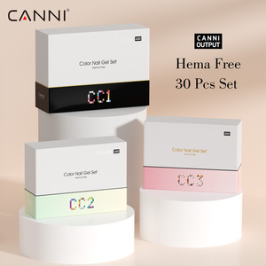 CC1-CC8 CANNI 9ml Nouveau <span class=keywords><strong>Kit</strong></span> de Vernis Gel Sans HEMA et Sans TPO, 24 Couleurs, 30 Pièces, Vernis <span class=keywords><strong>Semi</strong></span>-<span class=keywords><strong>Permanent</strong></span> de Haute Qualité, <span class=keywords><strong>Kit</strong></span> de Vernis Gel pour Ongles - Product Image 2