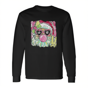 T-shirt a maniche lunghe Santa Peace Bubblegum Christmas Fun - Product Image 2