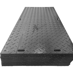 Umweltfreundliche Extrudierte <span class=keywords><strong>HDPE</strong></span>-Bodenmatte mit ISO-Zertifikat, 80 Tonnen Tragfähigkeit, Leichte Baustellenmatte - Product Image 1
