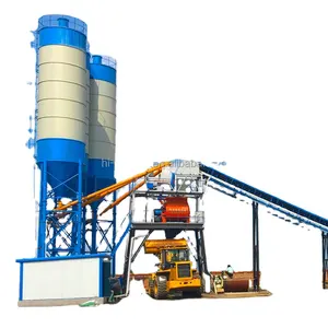 HZS 120m3/h large capacity mix concrete batching plant supplier