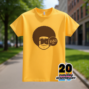 T-shirt promozionale Ill Be Black gialla, edizione 20° anniversario - Product Image 3