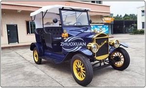 Autobús Turístico Eléctrico de Alta Calidad con Capacidad para 8 Pasajeros, Vehículo de Turismo de Cuatro Ruedas para Zonas Turísticas Costeras - Product Image 3