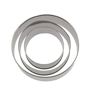 Set di Tagliabiscotti Natalizi in Acciaio Inox, Forme Traforate per Biscotti a Stella e Rotonde - Product Image 3
