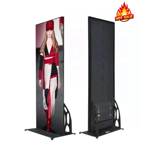 Affichage LED numérique portable 640*1920mm Écran miroir P1.875 P2 P2.5 Afficheur LED sur pied P2.5 Sans fil USB 4G P2.5 P3 P4 Afficheur LED - Product Image 1