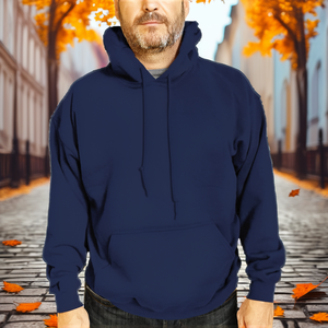 Unisex <b>Thick</b> <b>Fleece</b> Hoodie Print Custom Embroidery Polyester/Cotton Blend 420g Fabric Eco-Friendly Regular Fit Lined Design - Product Image 2