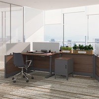 OMNI – Tables de travail modulaires modernes multi-positions avec cloisons d'intimité ergonomiques en acier inoxydable, assemblage facile