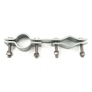Pince en acier inoxydable 316 pour montage latéral sur mât, diamètre 38-70 mm, pour systèmes d'antennes HF/SSB, accessoire de support d'antenne AC - Product Image 1