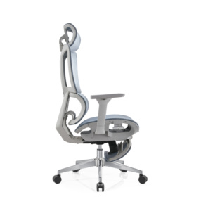 Chaise de bureau ergonomique pour le personnel et chaise de direction inclinable en cuir PU, chaise de bureau ergonomique pour le responsable de bureau - Product Image 5