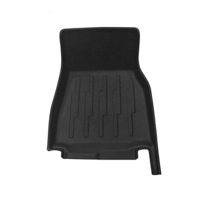 แผ่นรองพื้นรถยนต์ Shunyue ลายทาง 5 ชิ้น สำหรับ Tesla Model X ป้องกันอย่างทนทาน - Product Image 4