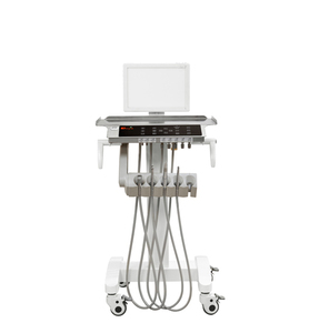 Poltrona Odontoiatrica Manuale in Vera Pelle CE e ISO, Unità Dentale Memory Anya 9, Attrezzatura Odontoiatrica Italiana Zzlinker - Product Image 3