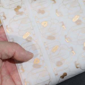 Papel Sulfurizado Translúcido Impreso Personalizado de 60g, Papel Sydney Seguro para Alimentos, Papel para Mantequilla, para Empacar Ropa, Alimentos y Flores - Product Image 4