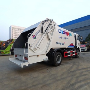 รถบรรทุกอัดขยะไฮดรอลิก SHACMAN 4X2 พร้อมใช้งานสำหรับงานวิศวกรรมเทศบาลและงานรีไซเคิล - Product Image 5