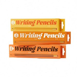 Wholesale School Stationery Supply Standard HB Plastic Hexagonal Pencils with Custom Logo Printed Set for Children - Product Image 4