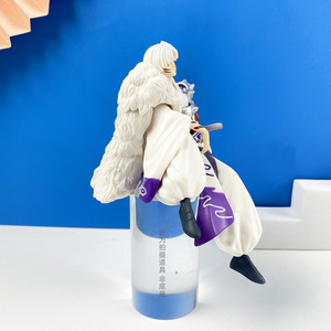 อะนิเมะพีวีซีแอ็คชั่นฟิกเกอร์ของเล่นของขวัญสะสมอินูยะชา <span class=keywords><strong>Sesshomaru</strong></span> รูปนั่ง - Product Image 4