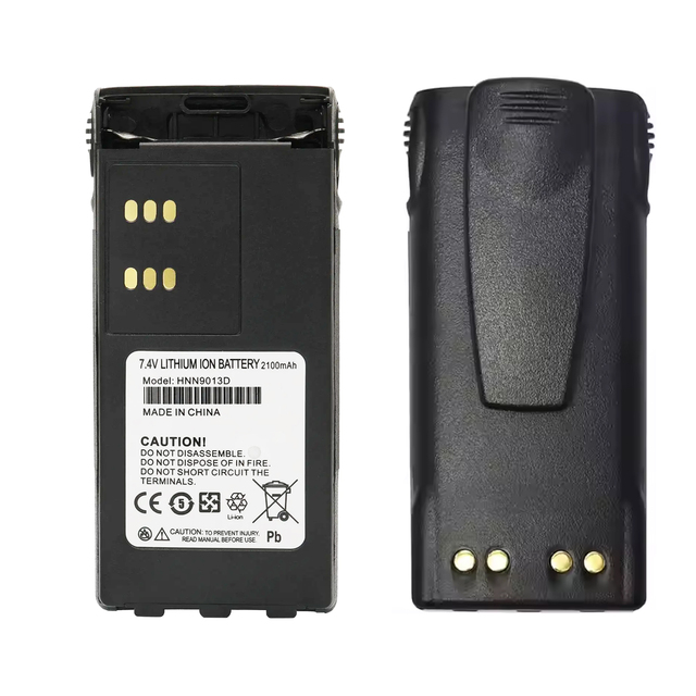 High Capacity 1500mAh 7.4V Impres Lithium Battery Rechargeable for Motorola GP328/GP338/PTX760/GP340/HT1500 HNN9013D Models