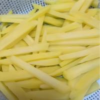 Elektrische commerciële industriële cassavechips & friet snijmachine met hoog rendement motor, 304 roestvrij staal