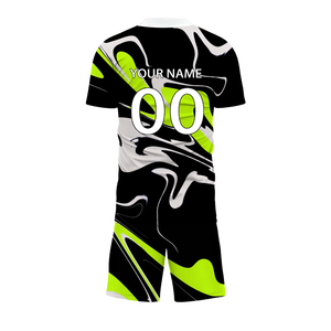 بدلة رياضية لكرة القدم من البوليستر مقاومة للتجاعيد سهلة الغسل - Product Image 4