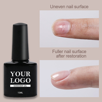 ODM OEM Gel UV durcisseur et fortifiant pour ongles, traitement de renforcement, fournitures pour ongles