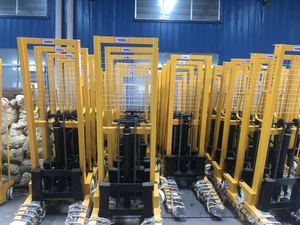 手動油圧パレット <span class=keywords><strong>stacker</strong></span> 1ton 1.6 メーターブレーキ格安価格 - Product Image 4
