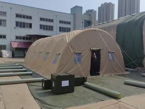 Système de tente occidentale arquée conçue individuellement Tente de premiers soins pour <span class=keywords><strong>aviateurs</strong></span> avec abri désert pour 30 personnes pour le camping - Product Image 2