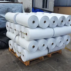 Branda fabrika yapımı tuval polietilen malzeme kumaş su geçirmez çatı ağır geri dönüşümlü Tarps rulo