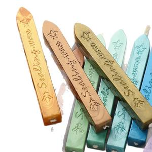 Barras de Cera para Sellar, Forma Rectangular de 9x1.2cm, para Sellado de Cartas, con Núcleo en Inglés - Product Image 5