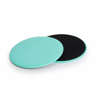 Discos Deslizantes Dobles AB Slider para Ejercicio Funcional, Discos Deslizantes para Abdominales, Equipo de Gimnasio, Fitness, Discos Deslizantes de PU