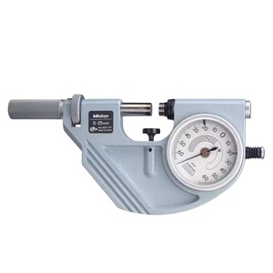 ไมโครมิเตอร์แบบสแนป Mitutoyo PSM-50R รุ่น 523-122 ช่วงการวัด 25-50 มม. ความละเอียด 0.001 มม. พร้อมหน้าปัดวัดแบบ Direct Go/No-Go - Product Image 1