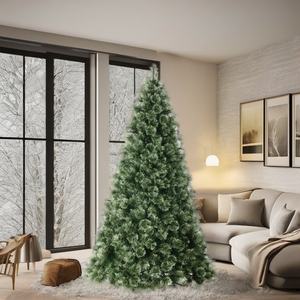 2025 màu xanh lá cây 6 <span class=keywords><strong>ft</strong></span> nhân tạo Cây giáng sinh giáng sinh trang trí cây - Product Image 3