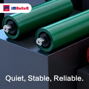 Juming trở lại băng tải con lăn thép làm biếng cho vành đai trở lại dòng - Product Image 6