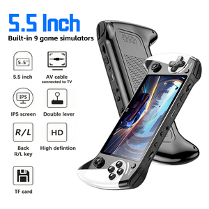 X9 <b>Handheld</b> Game <b>Console</b> 1500mah 5.5 Inch HD Screen Portable <b>Retro</b> Video Game <b>Console</b> Multifunctional Classic Portable <b>Handheld</b> - Product Image 1
