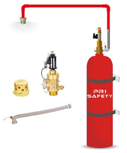 FM200สะอาดตัวแทนดับเพลิงระบบ