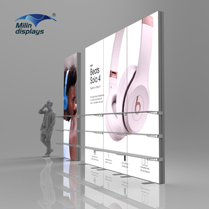 Milindisplays tradeshow giá triển lãm thương mại gian hàng triển lãm hộp Đèn hiển thị LED lightbox hiển thị đứng với kệ - Product Image 5