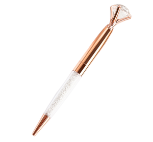 Bolígrafo <span class=keywords><strong>de</strong></span> Cristal con Cuerpo <span class=keywords><strong>de</strong></span> Diamantes, Recarga Suave <span class=keywords><strong>de</strong></span> 1.0 mm, Logotipo Personalizado, Regalo Promocional para Oficina, Escuela y Estudiantes - Product Image 4