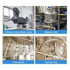 Sistema de Elaboración de Cerveza de Acero Inoxidable 304 de 50L con Tres Recipientes, Control de Temperatura y Alta Productividad para Cervecerías Artesanales y Bares - Product Image 4