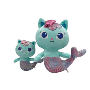 Peluche <span class=keywords><strong>de</strong></span> <span class=keywords><strong>Gabby</strong></span>'s Dollhouse MerCat, Muñeco <span class=keywords><strong>de</strong></span> Gato Sirena, Figura <span class=keywords><strong>de</strong></span> Dibujos Animados Suave, Mascota Kawaii, Regalo para Niños, Decoración del Hogar - Product Image 5