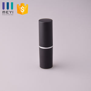 <span class=keywords><strong>Tube</strong></span> de rouge à lèvres en plastique noir pour l'emballage de baume à lèvres, anti-fuite, échantillons gratuits, taille personnalisée, sans BPA, TUV, CN;JIA MEYI - Product Image 2