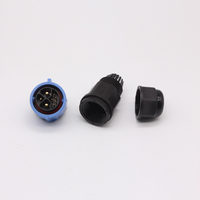 Haute qualité M25 Signal étanche connecteur 8 broches IP68 puissance 3 broches alliage 7P 5P 9P 12P cuivre broches de Contact 50A courant nominal