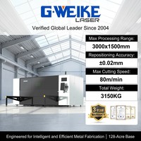 Máquina de Corte Láser de Fibra de 3015 con Mesa de Trabajo Individual y Cubierta Completa, Estándar CE, 1500W, 2000W, 3000W