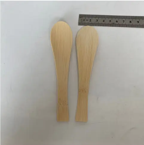13x 3cm disposable bamboo spoon
