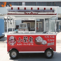 Chariot de cuisine mobile, chariot à café mobile, camion de restauration, stand de hot-dogs, caravane de restauration rapide, chariot à glaces, remorque alimentaire, bar mobile