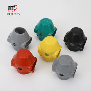 Capuchon de protection en caoutchouc de silicone RUNDE DRQ anti-oiseaux, protection de condensateur, isolation, protection - Product Image 1