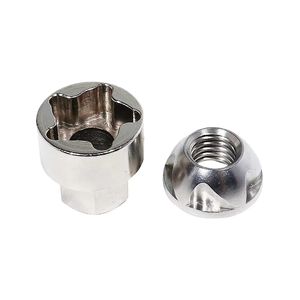 Tuerca de Seguridad Antirrobo M8 M10, Niquelada y Pulida, para Aplicaciones Médicas y Mineras, Kinmar - Product Image 3