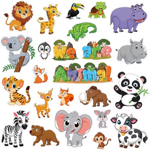 Pegatinas Magnéticas Personalizadas con Logotipo, Pegatinas Decorativas de Dibujos Animados en Diversas Formas para Refrigerador, Hogar, Escuela, Oficina y Regalos - Product Image 1