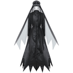 Halloween Kostüm Adult Horror Girl Braut Diablo Vampir Hexe COS Bühnen kostüm - Product Image 4