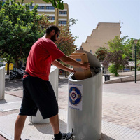 Machine de recyclage des déchets souterrains pour les rues de la ville, poubelles intelligentes, station de tri des déchets, poubelle souterraine