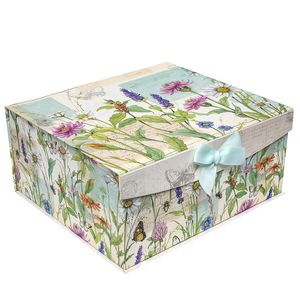 Boîte cadeau personnalisée à montage rigide Emballage de gants en forme de livre à couvercle magnétique avec ruban et nœud <span class=keywords><strong>papillon</strong></span> - Product Image 5