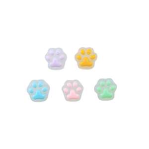 Cuentas de joyería de garra de pie de Animal luminoso de 13mm, abalorios de resina de Pata de Gato para fabricación de colgantes de accesorios DIY - Product Image 6