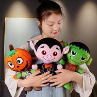 Peluche Citrouille Halloween Super Douce Transfrontalière, Jouet en Peluche Dessin Animé, Cadeau d'Anniversaire et de Fête, Mignonne Poupée Citrouille