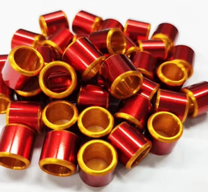 Op maat gemaakte hoogwaardige ZF merk aluminium vogelringen met trackingfunctie, meerdere maten voor duivenproducten, model ZF-180 - Product Image 1